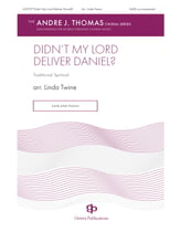 Didn't My Lord Deliver Daniel SATB choral sheet music cover